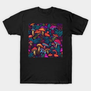 Rainbow mushrooms T-Shirt